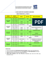 Jadual Ujian Akhir Sesi Akademik 2023/2024 Bagi Tingkatan 1, 2 Dan 3