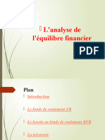 Chapitre III-analyse de L'équilibre Financier