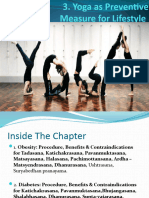 3-Yoga As Preventive Measures For Lifestyle Diseases