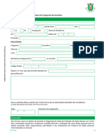 Requerimento: Dados Do Requerente