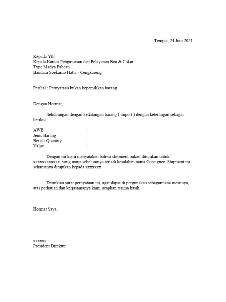 surat-pernyataan-bukan-kepemilikan-barang-pdf