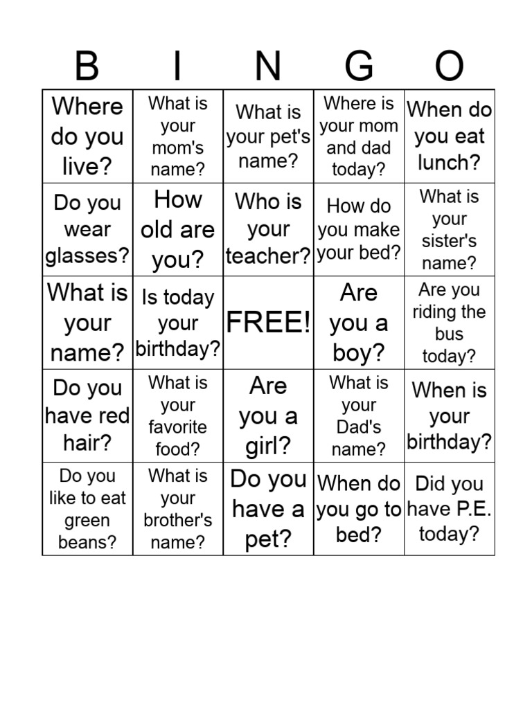 BINGO | PDF