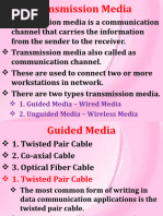 Transmission Media