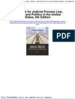 Test Bank For Judicial Process Law Courts and Politics in The United States 6th Edition