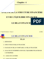 Chapitre 4 - Analyse de la structure financière et de l’équilibre financier (Bilan Financier) (1)