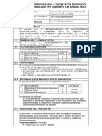 TDR de Mantenimiento de Impresoras