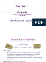 Lecture 1 - Introduction to Simulation Edited