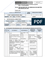 Hoja de Ruta de Ie 2do Bloque de Semanas de Gestión RM #153-2023-Minedu