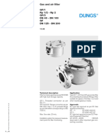 Gas and Air Filter GF/1 RP 1/2 - RP 2 GF/3 DN 40 - DN 100 GF DN 125 - DN 200