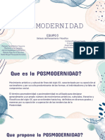 Posmodernidad Pensamiento F