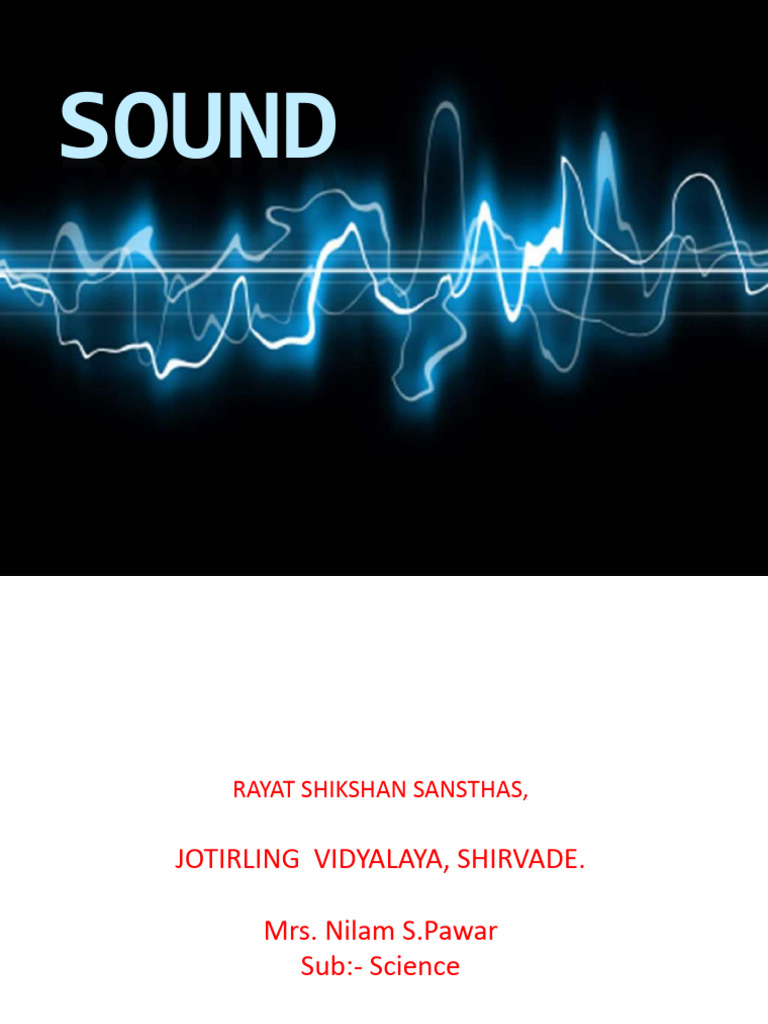 Understanding Sound Waves and Properties | PDF