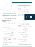 Algebra Pre Cocientes Notables Resueltos