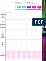 Planning semanal A4