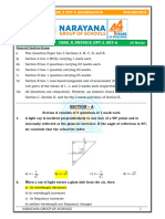 04 - CBSE - X - PHASE-2 - DPT-2 - SET-A - PHYSICS - PAN INDIA - 17-11-2023 - Key