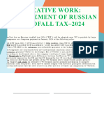 Taxation - Creative Task 2023