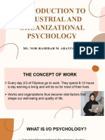 Introduction To IO Psychology