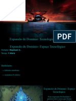 Expansão de Domínio Espaço Tecnologico