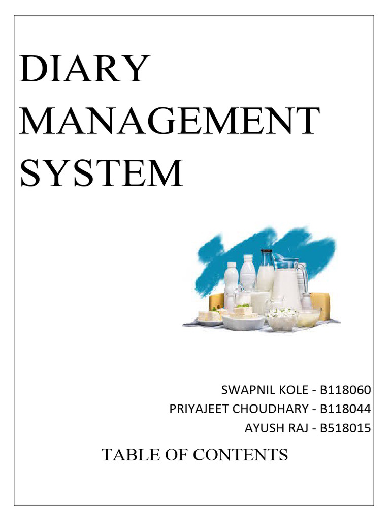 Diary Management System | PDF
