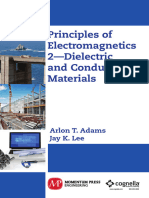 Principles of Electromagnetics 2-Dielectric and Conductive Materials
