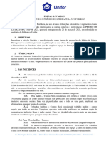 Edital R. No462023 PREMIO DE LITERATUTA UNIFOR 2023 CONTO Ap
