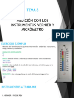 Tema 8 Vernier y Micrómetro