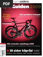 Cykeltidningen Kadens # 6, 2009  PDF