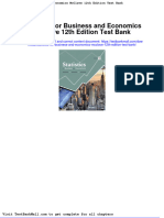 Statistics For Business and Economics Mcclave 12th Edition Test Bank