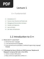 Lec01-02 (Topic 1 C++ Fundamentals) - v2