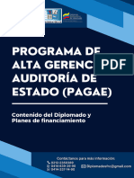 Información Del Diplomado PAGAE