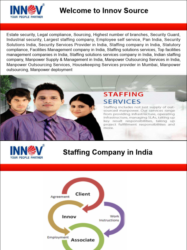 Innovsource: India's Largest Staffing Firm | PDF | Human Resources ...