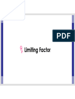 Limiting Factor