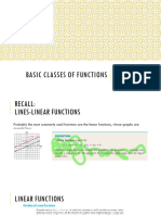 Basic Classes of Functions - PC