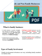 Exploring Family and Non-Family Businesses
