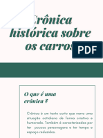 Crônica Histórica Sobre Os Carros