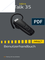 Jabra Talk 35 User Manual RevA - DE