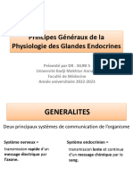 01 - Principes - Generaux - de - La - Physiologie - Des - Glandes - Endocrines - DR - SILINI