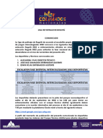 Plantilla - Boletin - Juegos Intercolegiados 2021