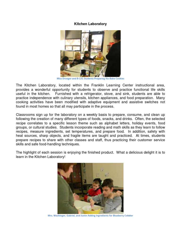 Kitchen Laboratory PDF