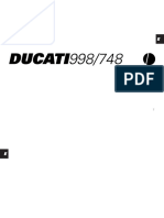 Ducati 748 1994 2003 Ownersmanual English