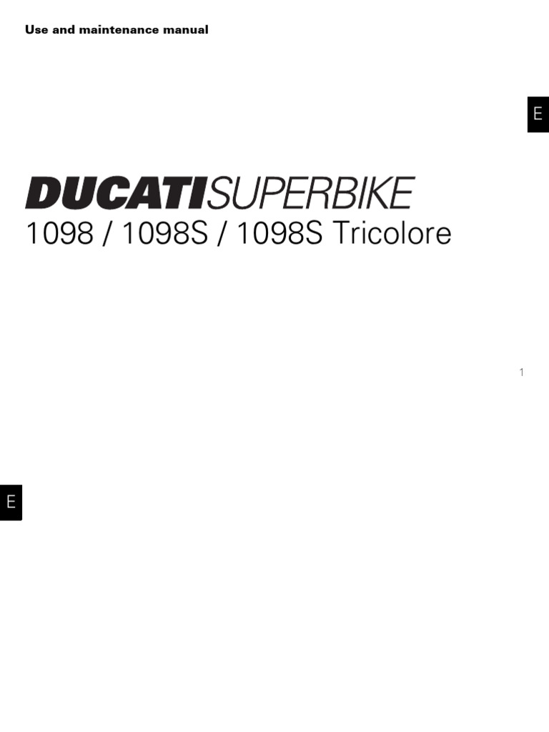 DUCATI 1098 SERVICE MANUAL PDF FREE DOWNLOAD visual data 2
