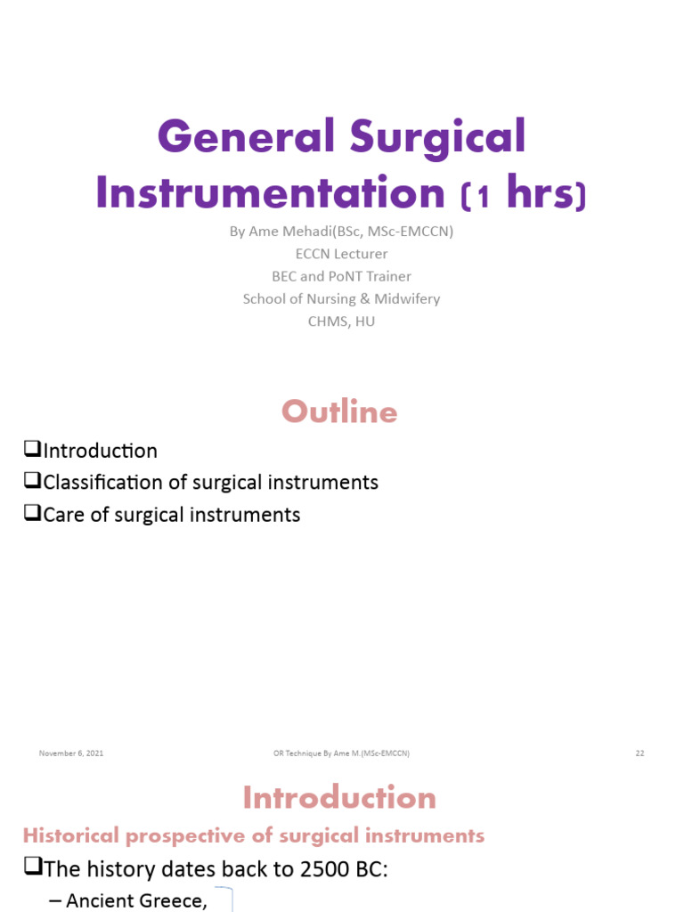 Surgical Instruments PDF