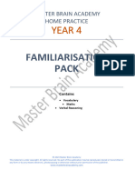 Year 4 - Familiarisation Pack-2022-Answers-14 July 2023