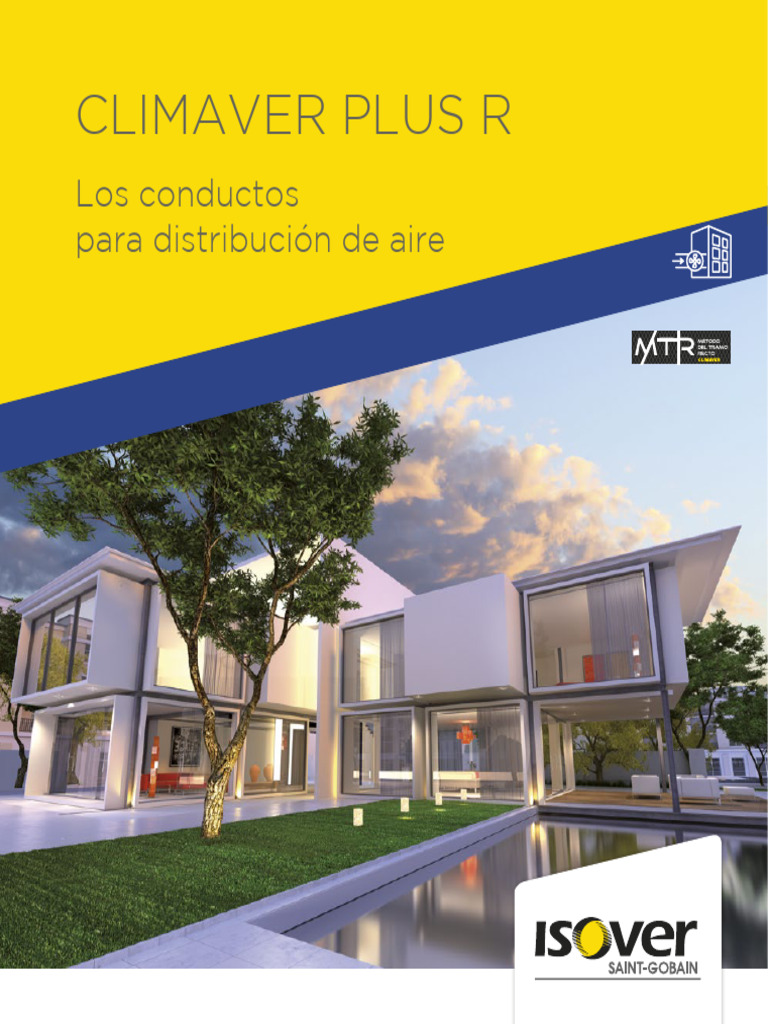 Conductos de Aire CLIMAVER PLUS R | PDF | Aislamiento térmico | Aluminio