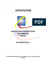 Estatutos Asociación Universitaria Colombiana - Reforma 190331