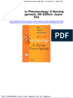 Test Bank For Pharmacology A Nursing Process Approach 6th Edition Joyce Kee