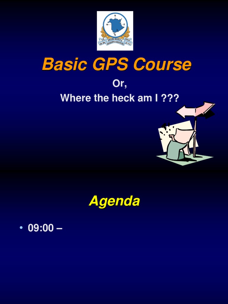 Basic GPS Navigation Training Guide | PDF