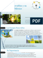 Energías Renovables y Su Consumo en México