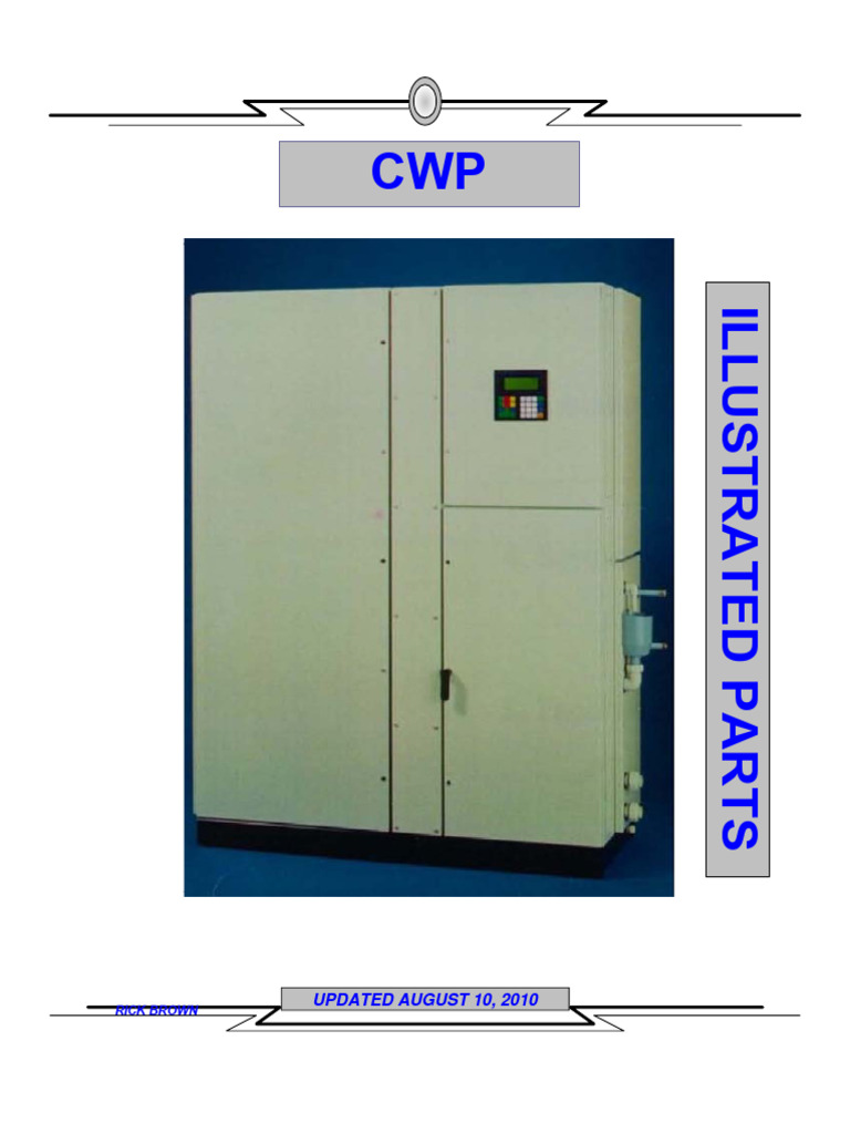 CWP Illustrated Parts Manual | PDF | Pipe (Fluid Conveyance) | Valve