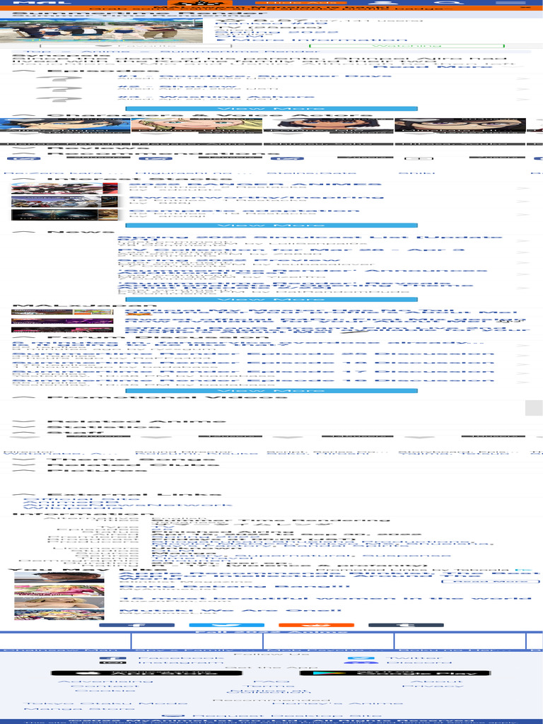 Summertime Render Overview and Details | PDF | Entertainment | Anime ...