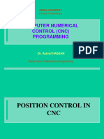 Position Control in CNC